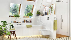 Jak ożywić białą, klasyczną łazienkę?